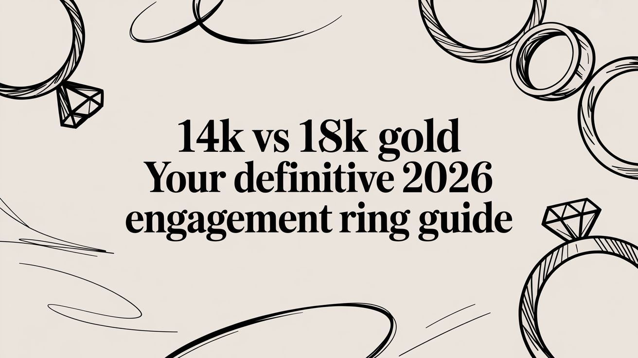 14k vs 18k Gold Your Definitive 2026 Engagement Ring Guide