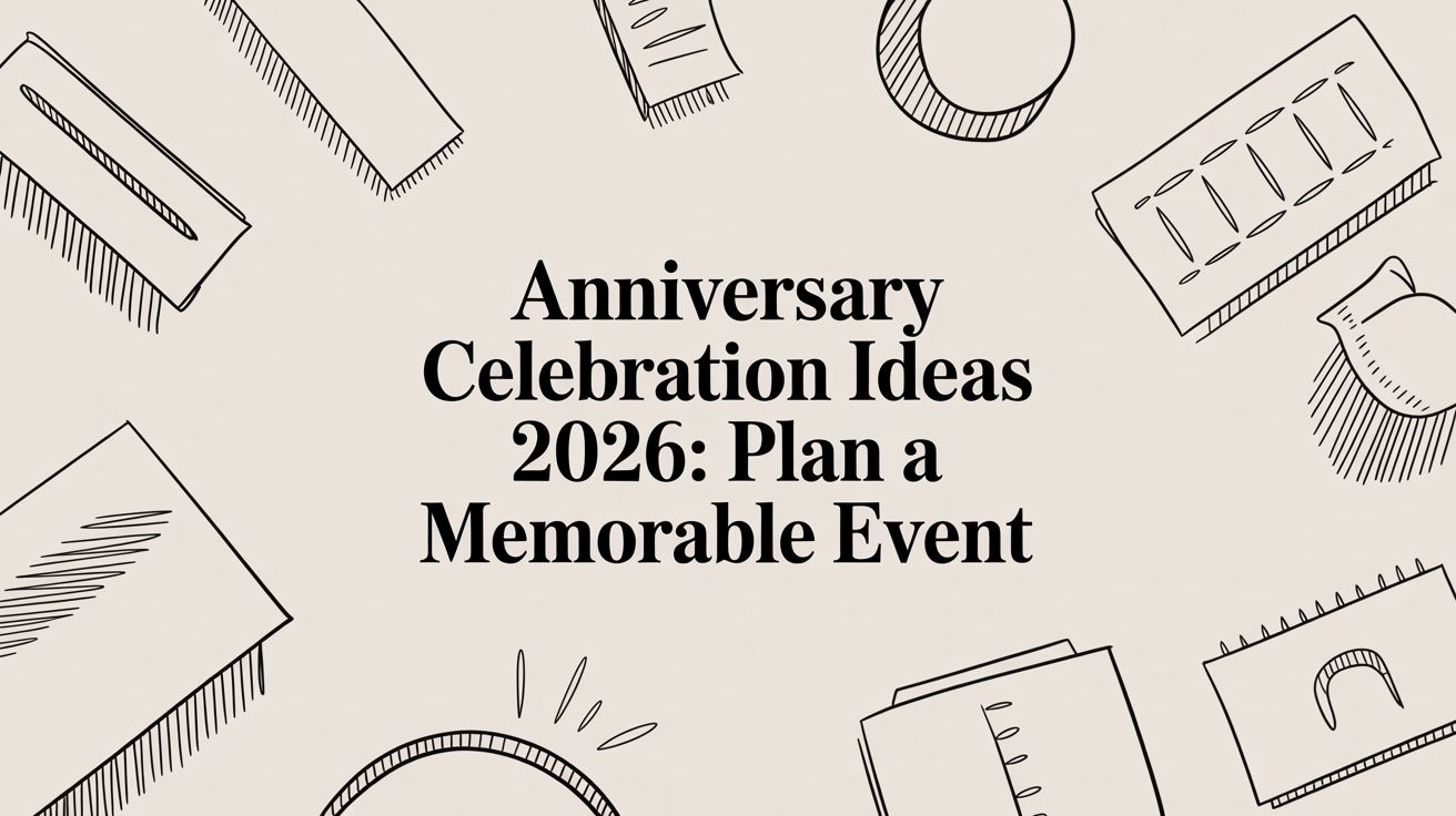 Anniversary Celebration Ideas 2026: Plan a Memorable Event