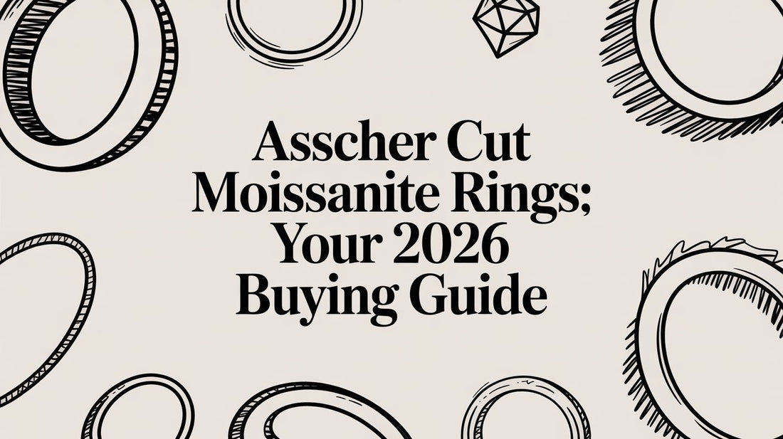 Asscher Cut Moissanite Rings: Your 2026 Buying Guide