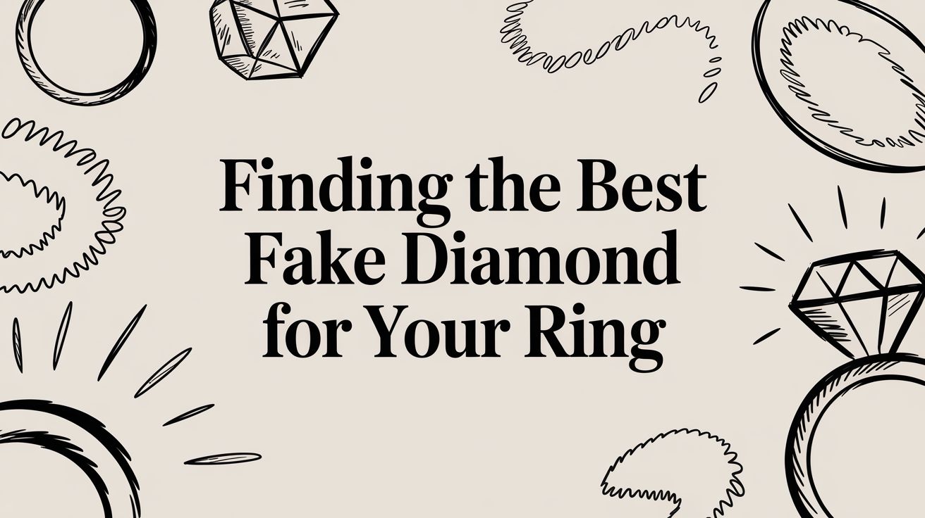 Finding the Best Fake Diamond for Your Ring