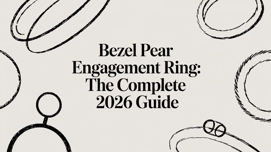 Bezel Pear Engagement Ring: The Complete 2026 Guide
