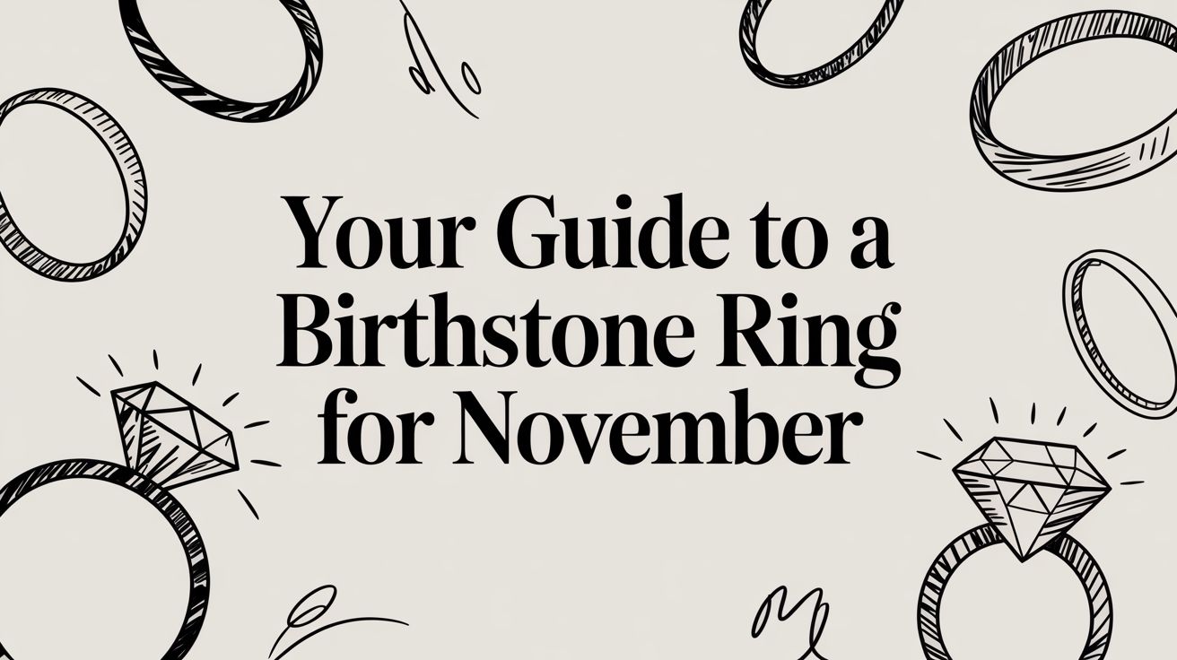 Your Guide to a Birthstone Ring for November