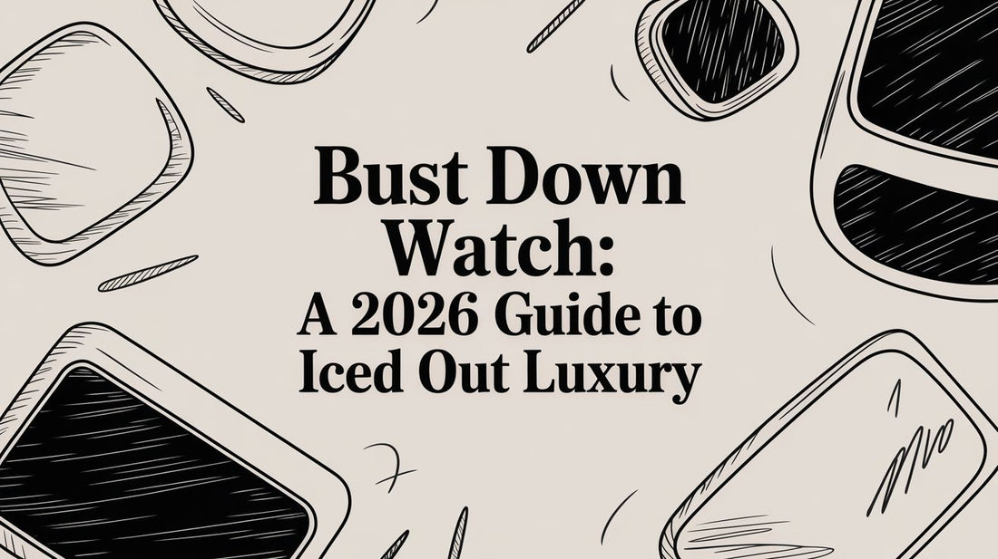 Bust Down Watch: A 2026 Guide to Iced Out Luxury