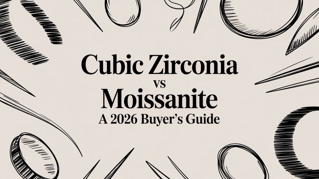 Cubic Zirconia Vs Moissanite a 2026 Buyer's Guide