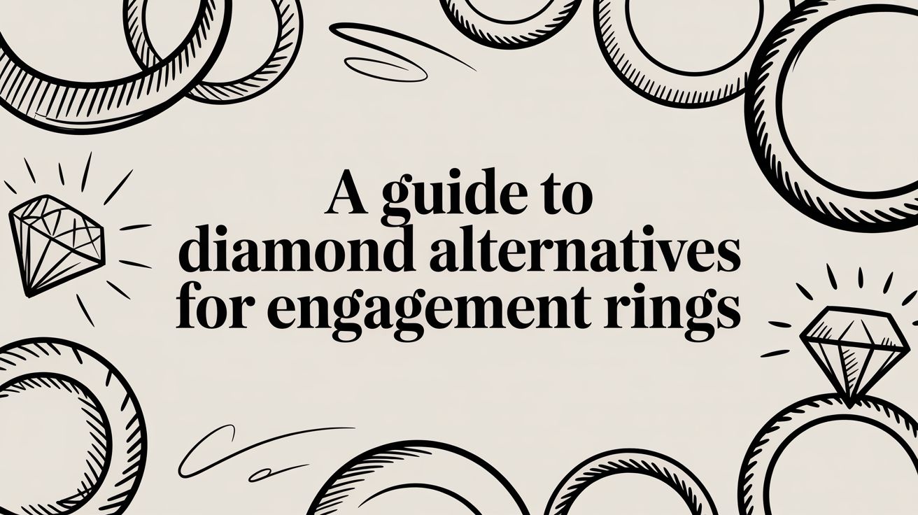 A Guide to Diamond Alternatives for Engagement Rings