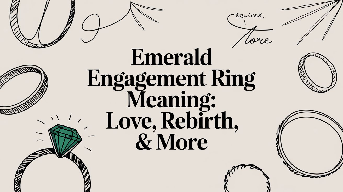 Emerald Engagement Ring Meaning: Love, Rebirth, & More