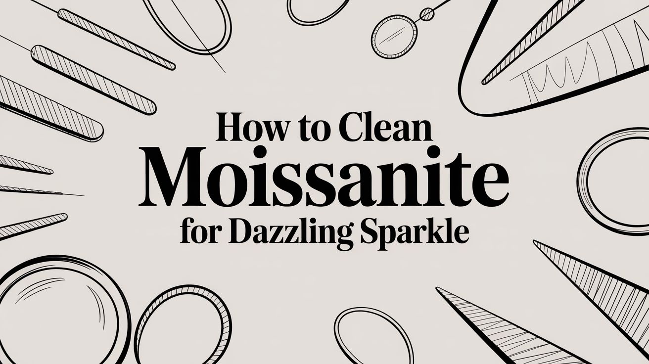 How to Clean Moissanite for Dazzling Sparkle