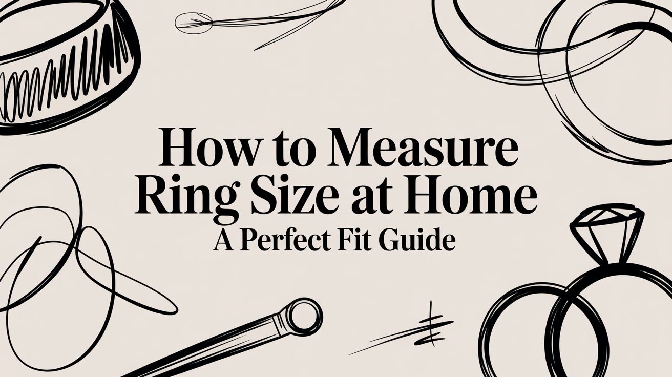 How to Measure Ring Size at Home a Perfect Fit Guide