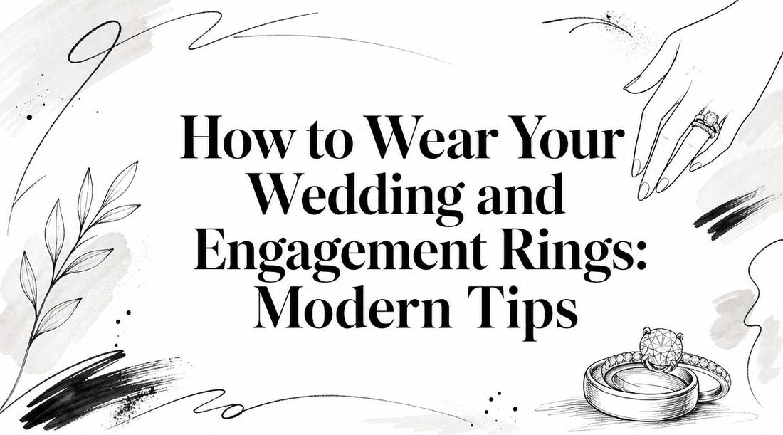 How to Wear Your Wedding and Engagement Rings: Modern Tips