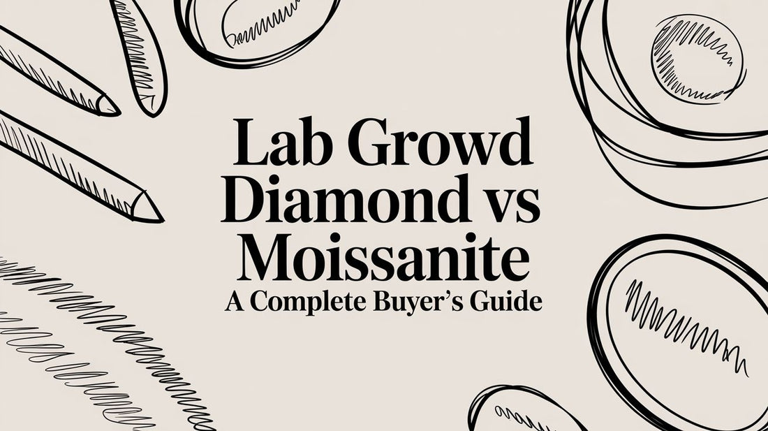 Lab Grown Diamond vs Moissanite A Complete Buyer's Guide