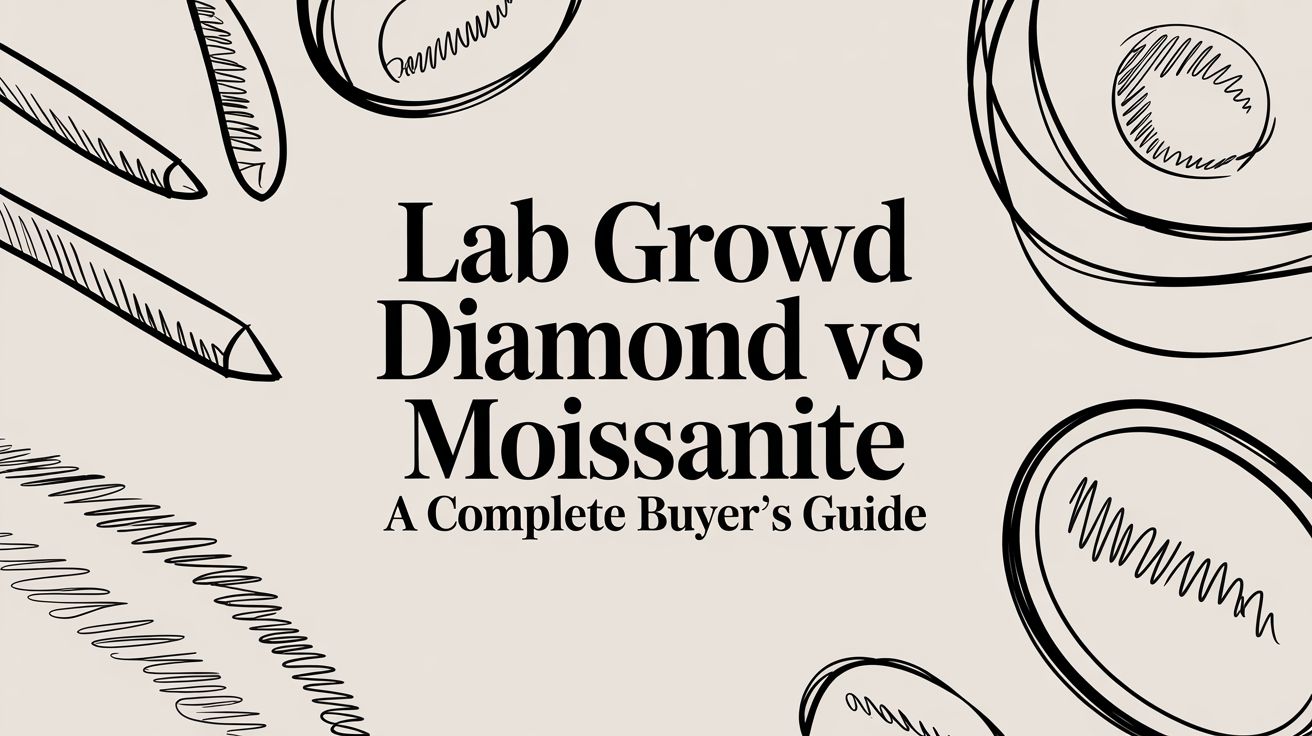 Lab Grown Diamond vs Moissanite A Complete Buyer's Guide