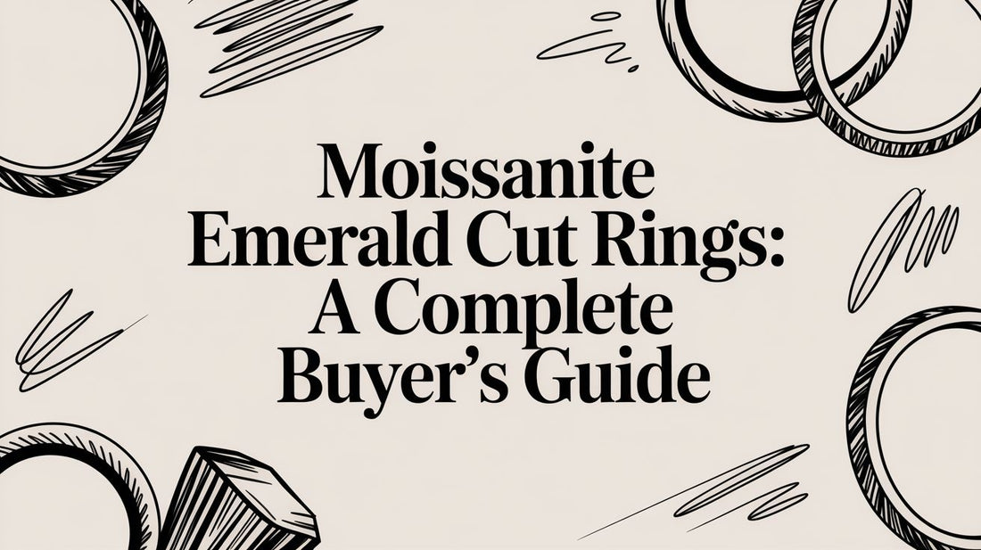 Moissanite Emerald Cut Rings: A Complete Buyer's Guide