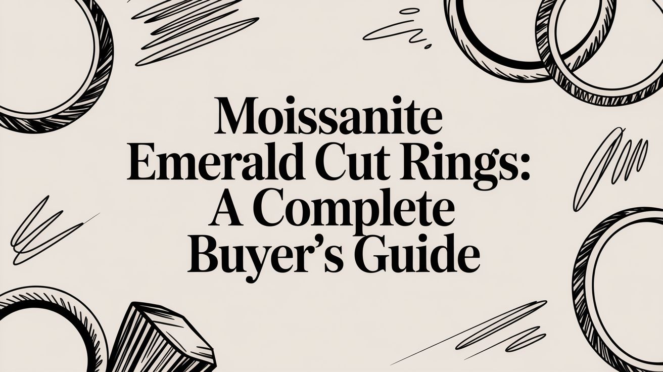 Moissanite Emerald Cut Rings: A Complete Buyer's Guide