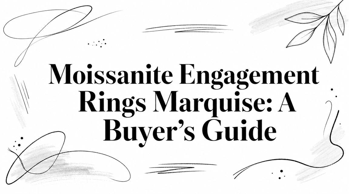 Moissanite Engagement Rings Marquise: A Buyer's Guide