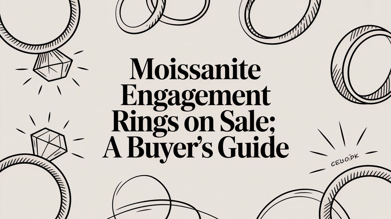 Moissanite Engagement Rings on Sale: A Buyer's Guide