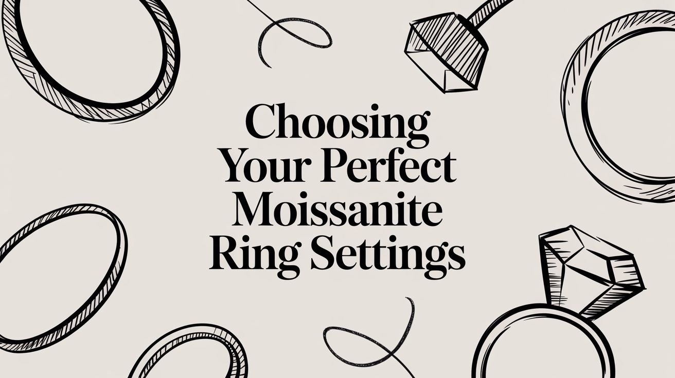 Choosing Your Perfect Moissanite Ring Settings