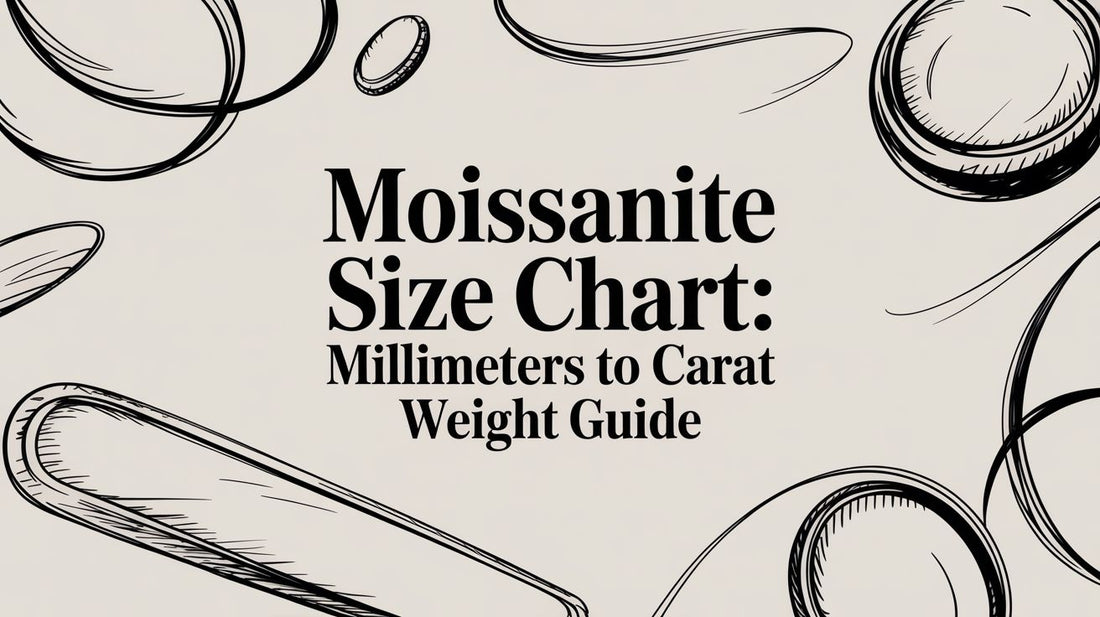 Moissanite Size Chart: Millimeters to Carat Weight Guide