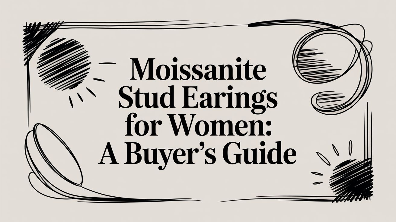Moissanite Stud Earrings for Women: A Buyer's Guide