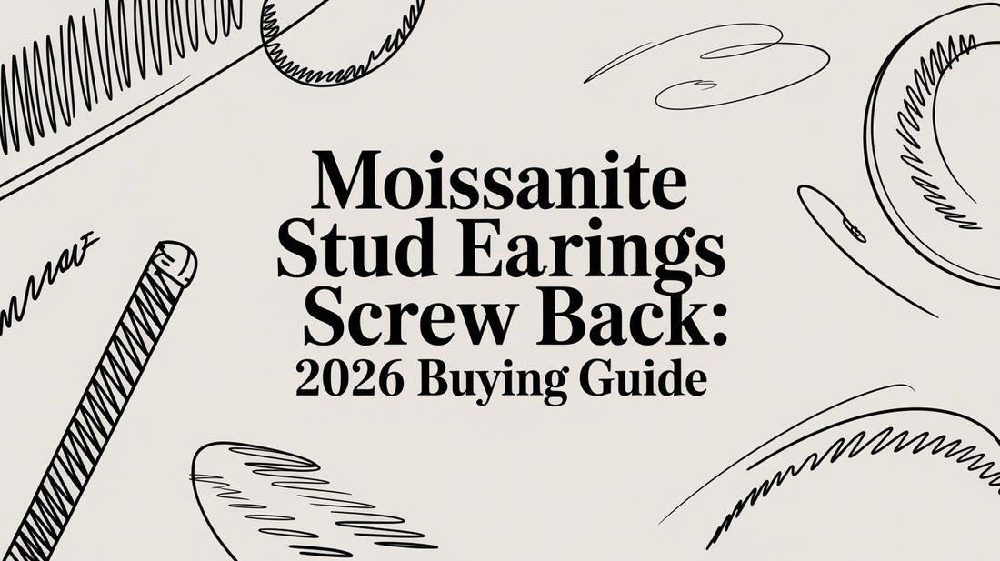 Moissanite Stud Earrings Screw Back: 2026 Buying Guide