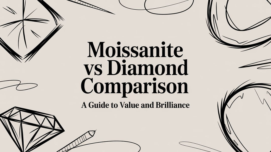 Moissanite vs Diamond Comparison A Guide to Value and Brilliance