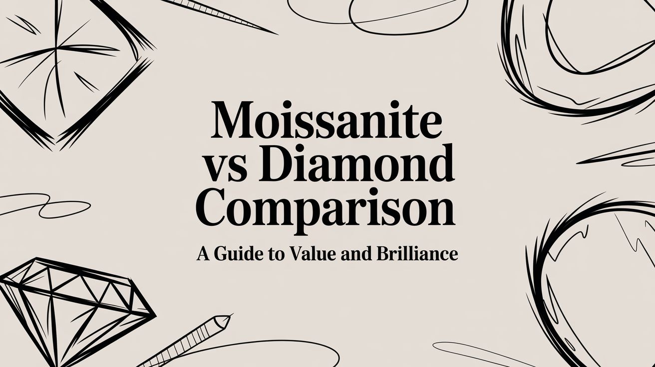 Moissanite vs Diamond Comparison A Guide to Value and Brilliance