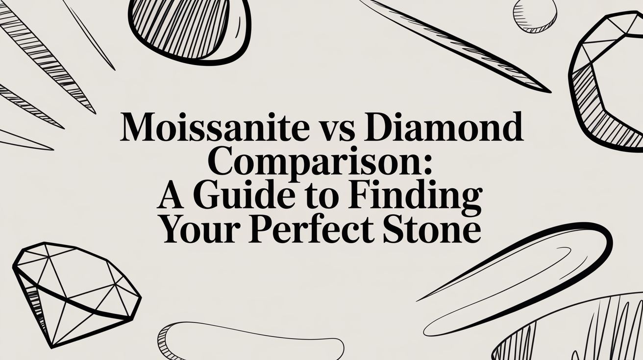 Moissanite Vs Diamond Comparison A Guide to Finding Your Perfect Stone