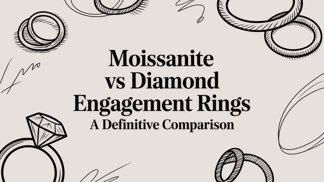 Moissanite Vs Diamond Engagement Rings A Definitive Comparison