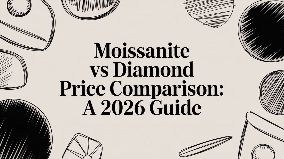 Moissanite vs Diamond Price Comparison: A 2026 Guide