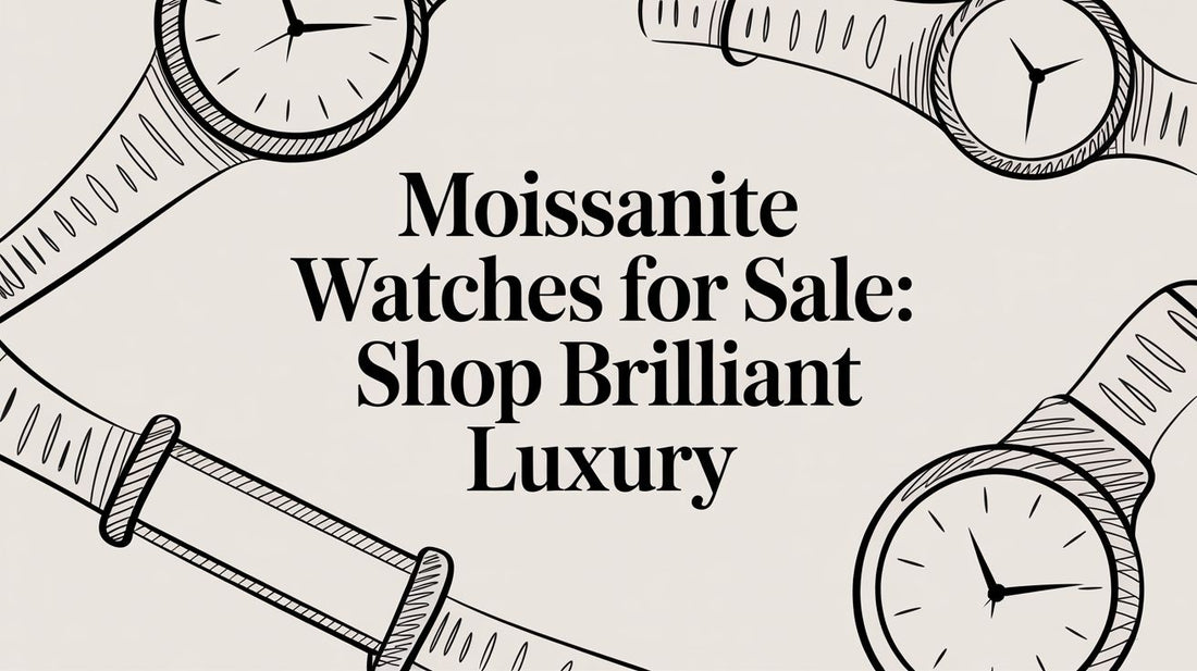 Moissanite Watches for Sale: Shop Brilliant Luxury