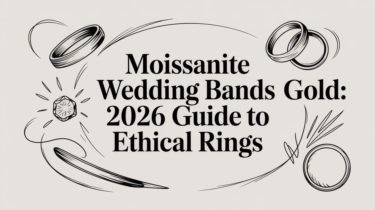 Moissanite Wedding Bands Gold: 2026 Guide to Ethical Rings