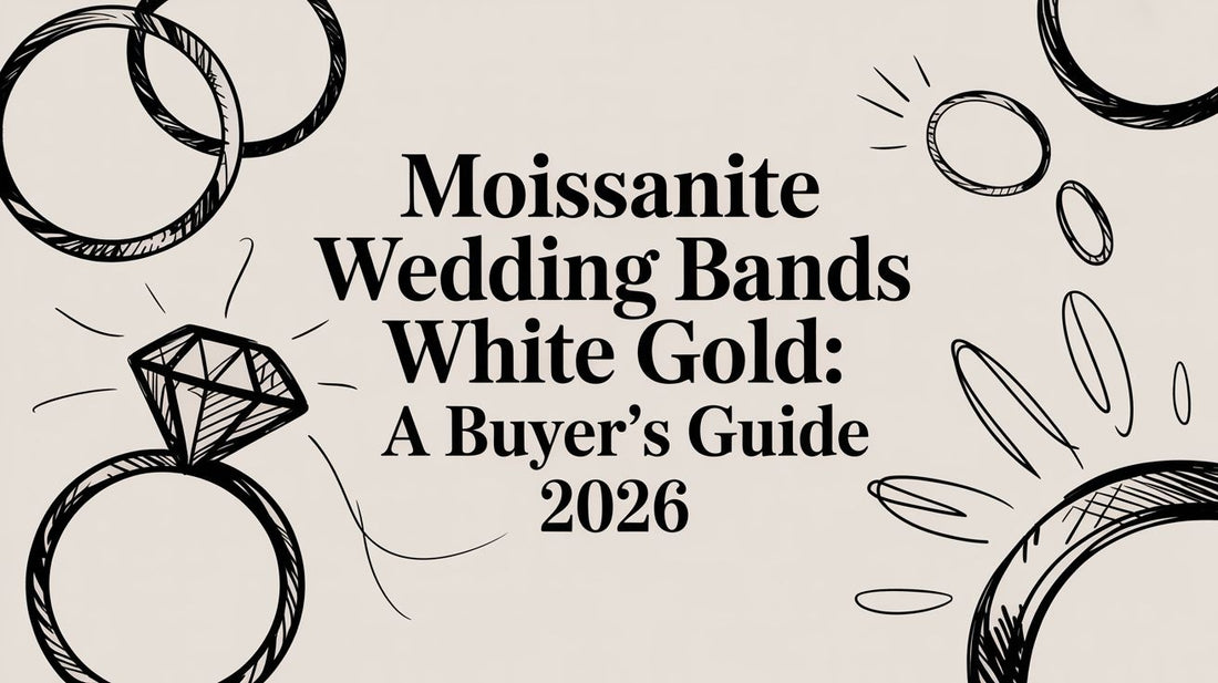 Moissanite Wedding Bands White Gold: A Buyer's Guide 2026