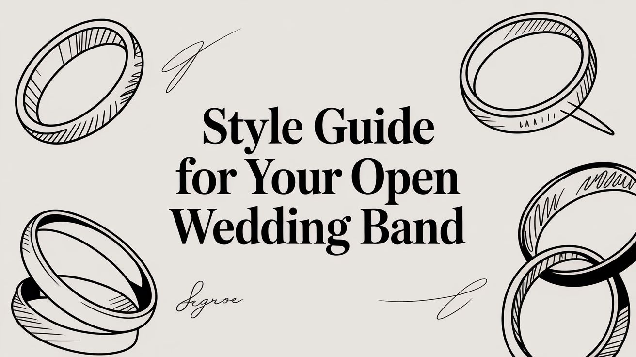 Style Guide for Your Open Wedding Band