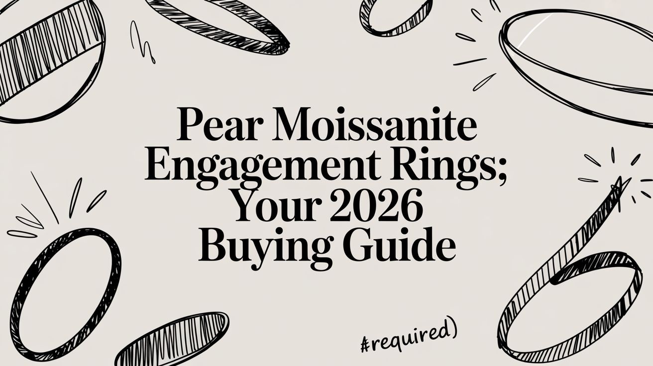 Pear Moissanite Engagement Rings: Your 2026 Buying Guide