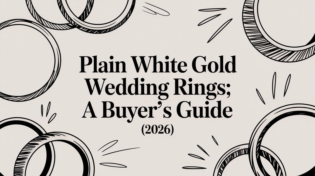 Plain White Gold Wedding Rings: A Buyer's Guide (2026)