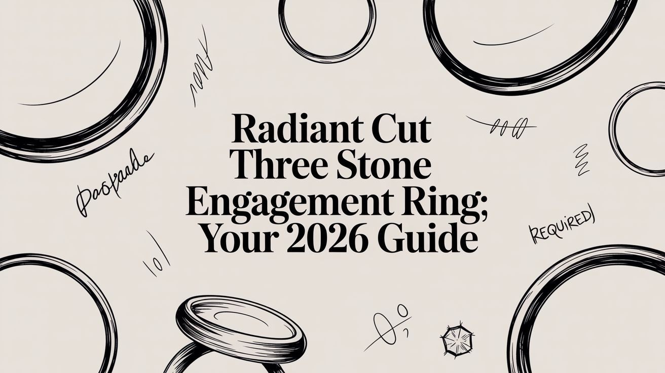 Radiant Cut Three Stone Engagement Ring: Your 2026 Guide