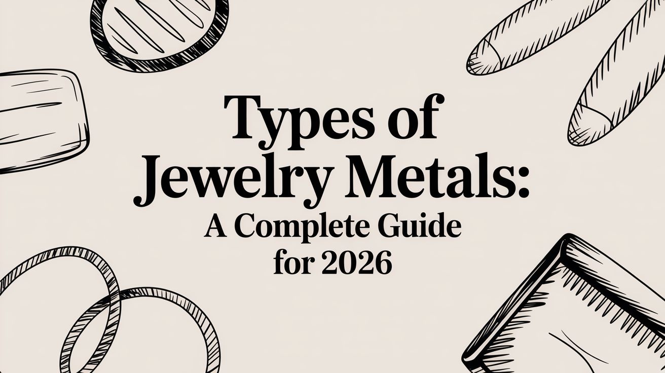 Types of Jewelry Metals: A Complete Guide for 2026