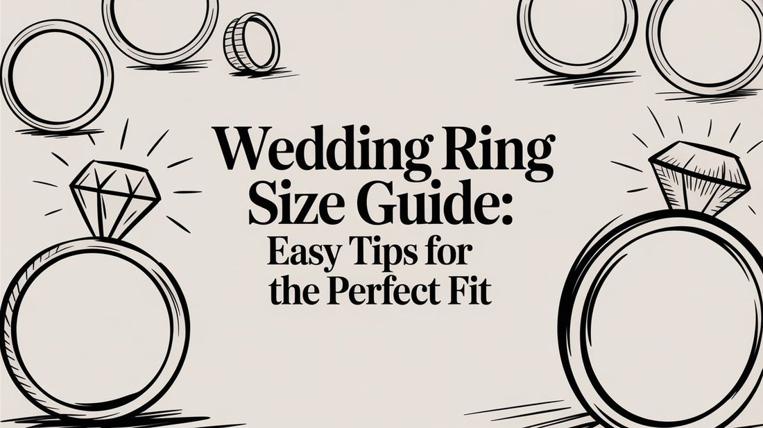 Wedding Ring Size Guide: Easy Tips for the Perfect Fit