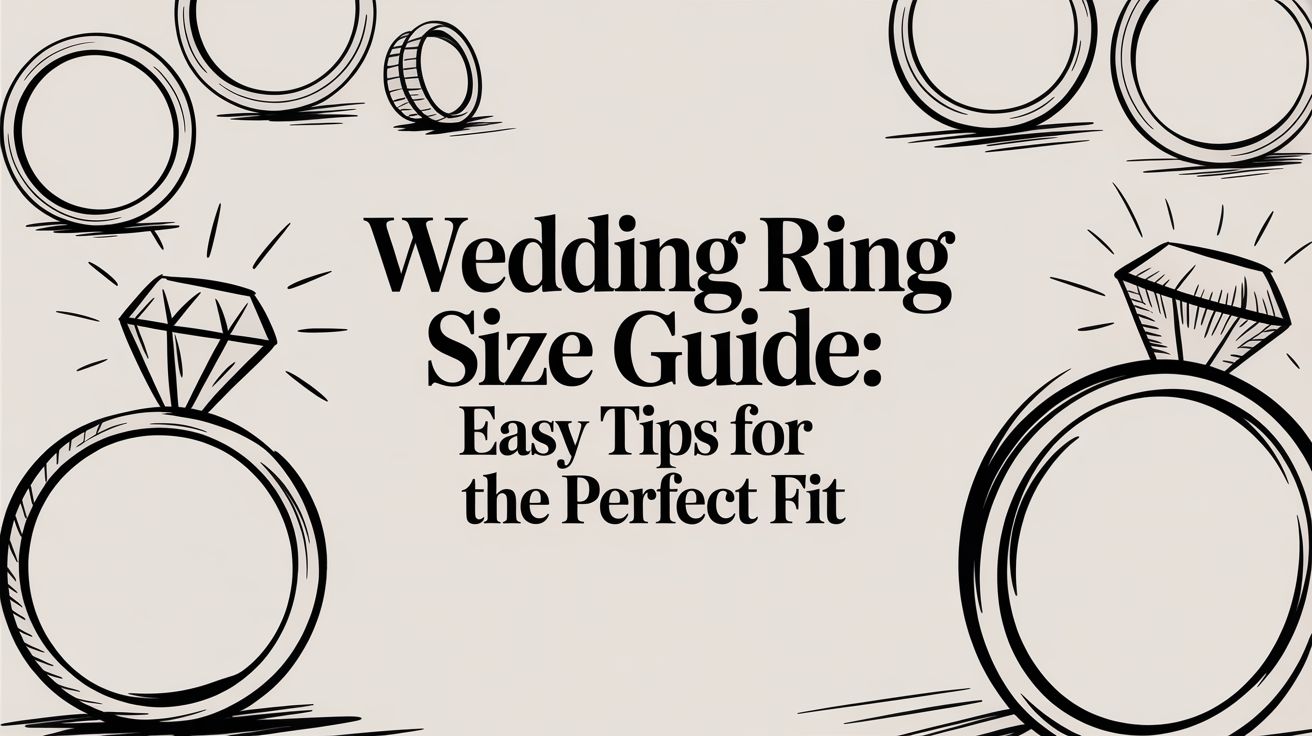 Wedding Ring Size Guide: Easy Tips for the Perfect Fit