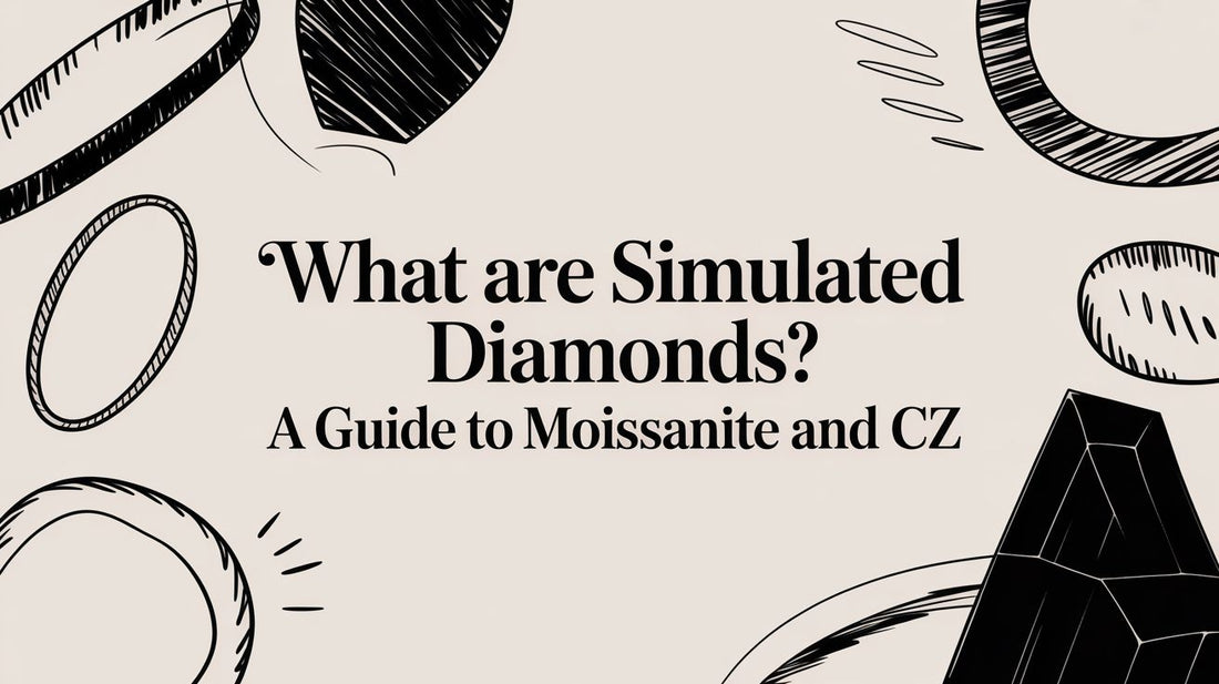 What Are Simulated Diamonds A Guide to Moissanite and CZ