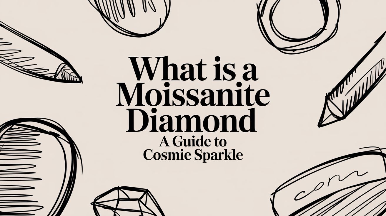 What Is a Moissanite Diamond a Guide to Cosmic Sparkle