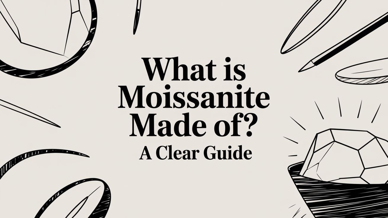 What Is Moissanite Made Of? A Clear Guide