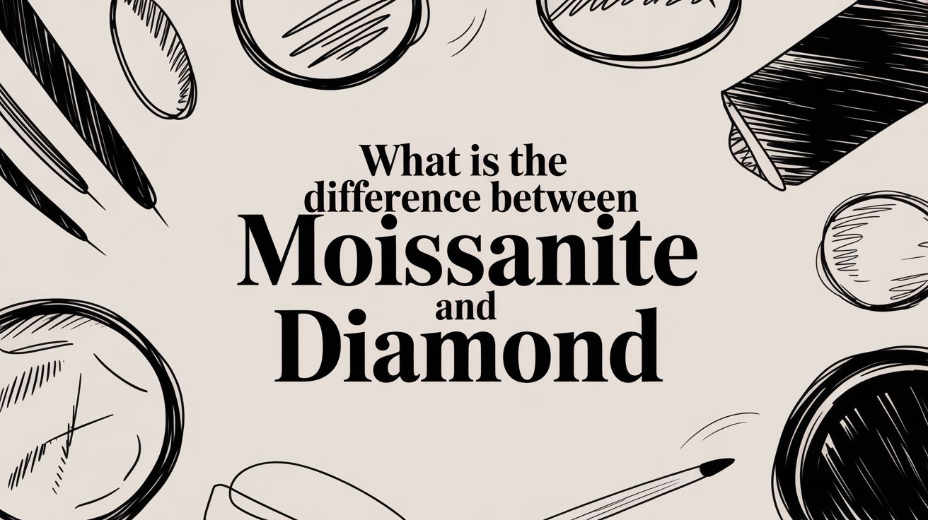 What Is the Difference Between Moissanite and Diamond