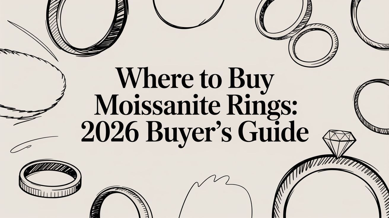 Where to Buy Moissanite Rings: 2026 Buyer's Guide