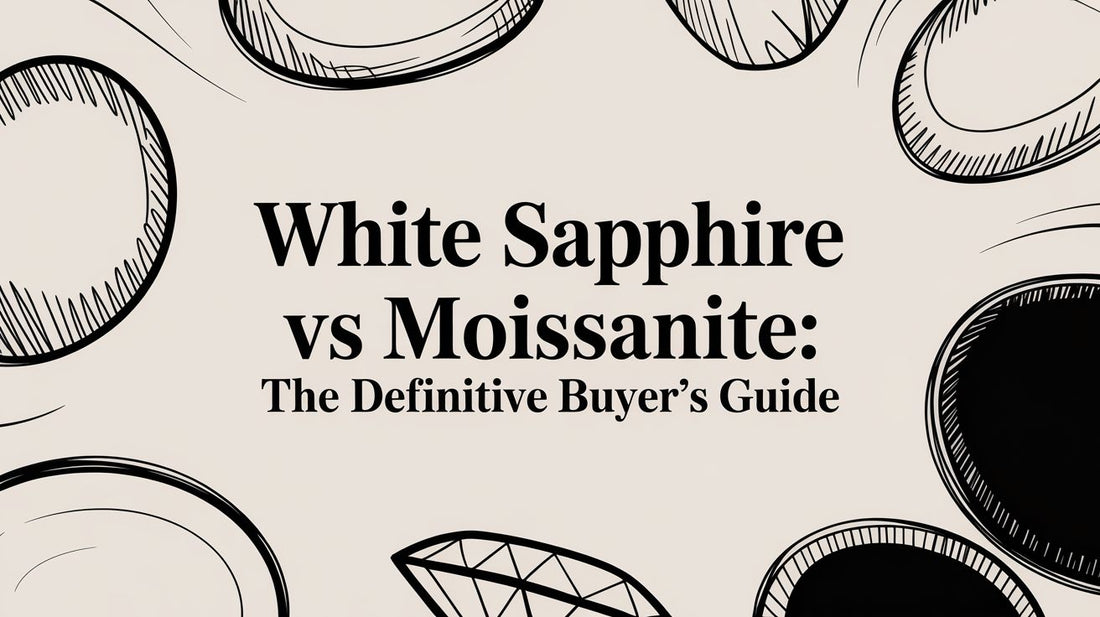 White Sapphire vs Moissanite: The Definitive Buyer's Guide