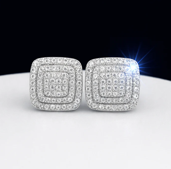 HipHop - Diamond Earrings