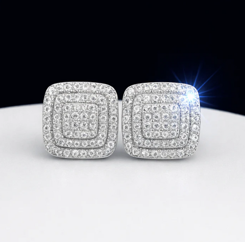 HipHop - Diamond Earrings
